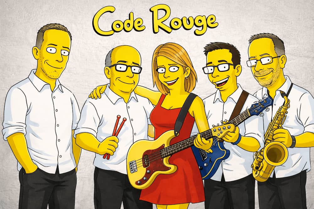 Code Rouge en Mode Simpsons